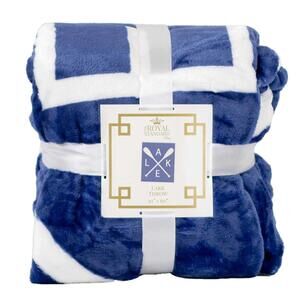 Lake Throw   Blue   50x60